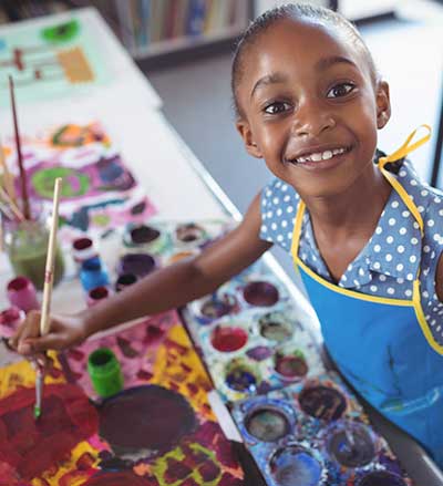 Sagamore Hills Elementary School Student Painting